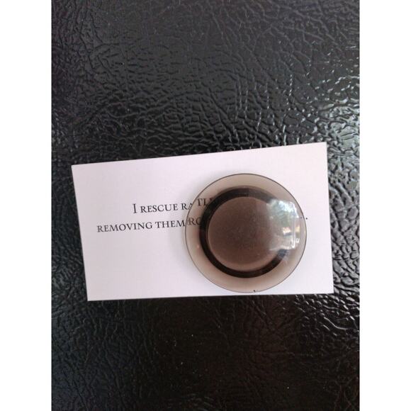 Very Strong Disc Magnets (6 Pack) for Kitchen, Crafts, Utility Use BLACK - Picture 4 of 6